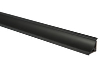 Bakkantlist 23 x 23 x 3000 mm svart